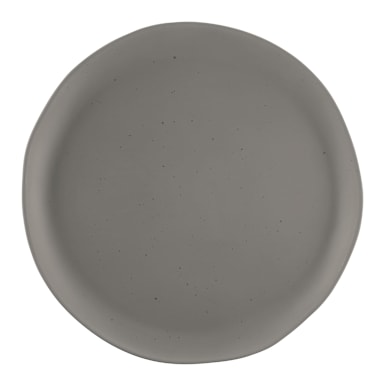 EGS B183140-DGS Morocco Dark Gray Speckle Round 14" Plate - 6 / CS