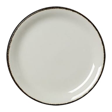 Steelite 17560567 Charcoal Dapple 8" Coupe Dinner Plate