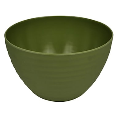 Dalebrook TG1555 Green Ripple Melamine 4-3/4 Quart Bowl