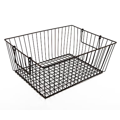 G.E.T. WB-314-MG Breeze Gray Powder Coated 5.5" x 10" Wire Basket