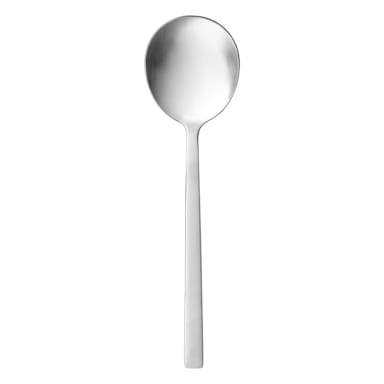 Libbey - Formerly World® Tableware 663 016 Elexa Satin 7" Bouillon Spoon - Dozen