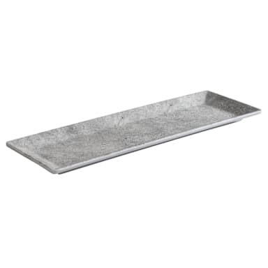APS 84824 Element Concrete 12-1/4 x 4-1/4" Melamine Tray