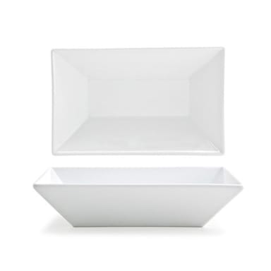 FOH DBO120WHP23 Kyoto 8" x 5" Rectangular 20 Ounce Bowl
