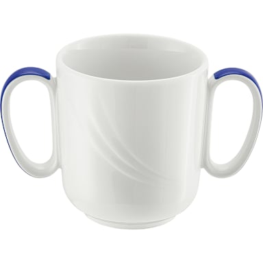 Schonwald 9185631-62971 Donna Senior Blue 2-Handle 1.5 Oz Mug - 6 / CS