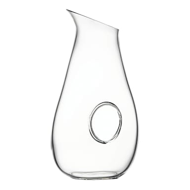 Nude 20933-006 Glass 41-3/4 Ounce Halo Pitcher with Handle - 6 / CS