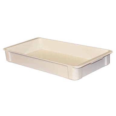 MFG Tray 808208 5269 23-3/8" x 12" x 3-1/8" Stacking Container
