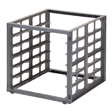 Cambro CBUPR6040S6580 6 Tray Ultimate Pan Rack for Basis Plus