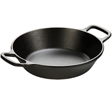 Lodge Manufacturing L5RPL3 Dual Handle 8" Cast Iron Skillet