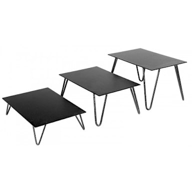 Cal-Mil SR630-13 Black V-Leg Riser - 3 / ST