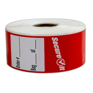National Checking Co P16SI-2 Tamper Evident Secure It Label