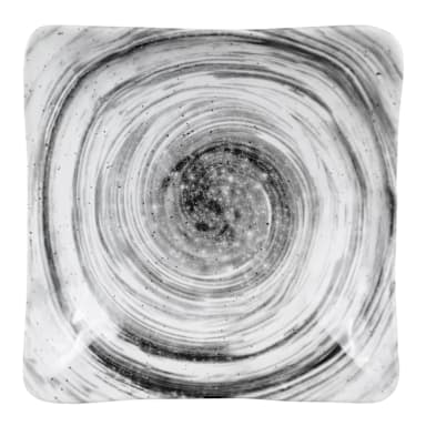 EGS D92SQ-BD Van Gogh Black 9-1/2" Square 44 Oz. Bowl - 6 / CS