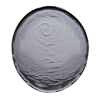 Steelite 6513G375 Scape Glass Smoked Oval 2 Ounce Bowl