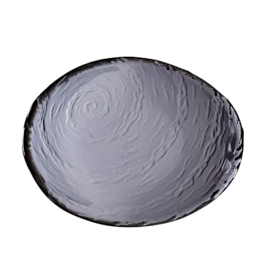 Steelite 6513G376 Scape Glass Smoked Oval 4 Ounce Bowl