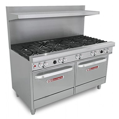 Southbend 4601DD/FLAME FAILURE/BATTERY SPARK IGNIT Nat. Gas 60" Range