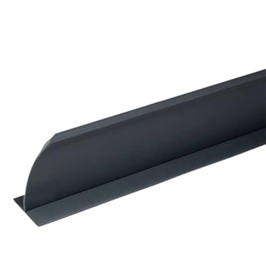 Darling Foodservice Black 30" x 3" Angled T Divider