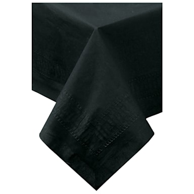 Hoffmaster 220613 Black Greek Key 54 x 108 Paper Table Cover