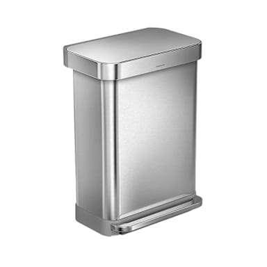 simplehuman CW2023 55L Step Trash Container with Liner Pocket