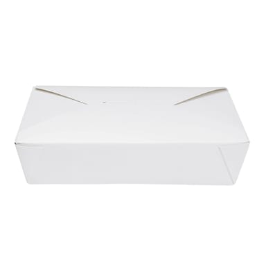 Darling Foodservice White 7.8 x 5.5 x 1.8" 54 Oz Container