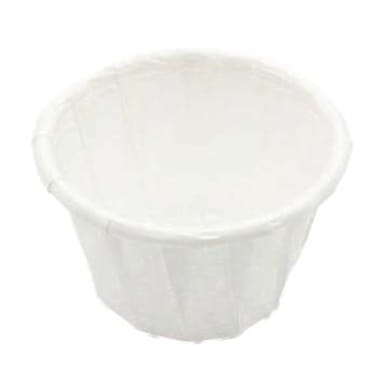 Darling Foodservice Paper 0.5 Ounce Portion Cup - 5000 / CS
