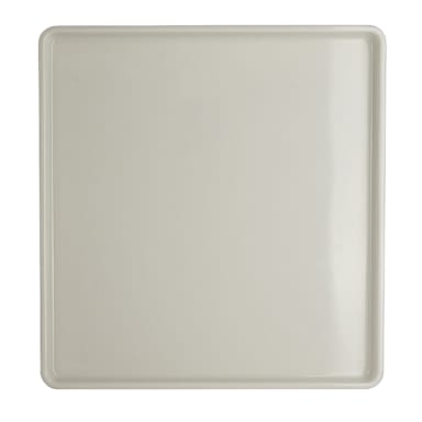 Steelite 7193TM105 White 10-1/2" x 10" Lid for Bento Box