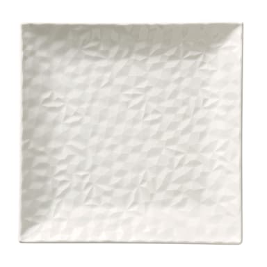 Libbey - Formerly Syracuse China 988001158 Status White Square 10-1/8" Plate