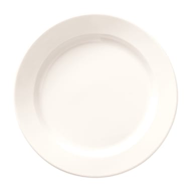 Libbey - Formerly World Tableware BMEL-1113 White Basics Melamine 6-1/4" Plate