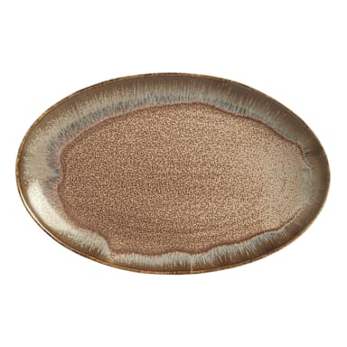 Libbey - Formerly World Tableware HEDON-9 Hedonite 12" x 7-1/2" Oval Platter