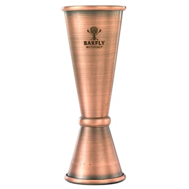 Mercer Culinary M37005ACP Antique Copper 1 & 2 Oz. Japanese Jigger