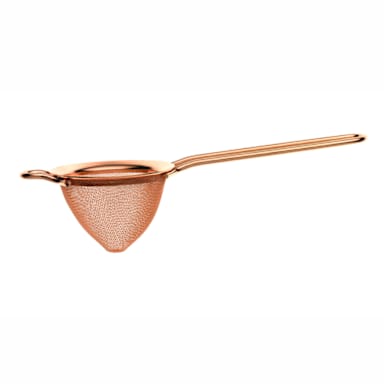 Mercer Culinary M37025CP Copper Plated Fine 3-1/2"D Mesh Strainer