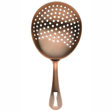 Mercer Culinary M37028ACP Antique Copper 6-1/2"L Strainer