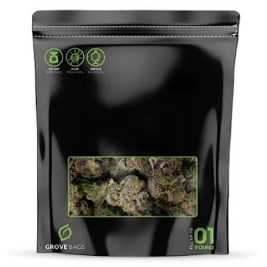 Grove Bags PO-722035-100 1 Lb Terploc Pouch with Window