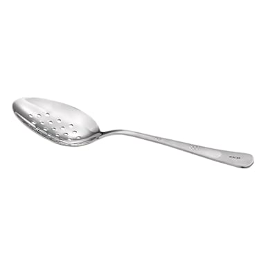 Mercer Culinary M35160 18-8 S/S Perforated Bowl 9" Plating Spoon