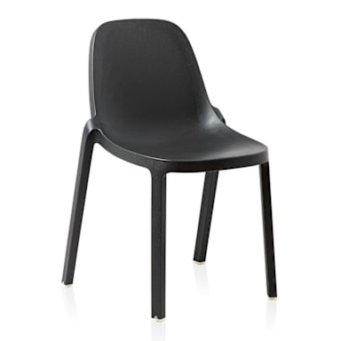Emeco Industries 2012BROOM STACKING CHAIR GRAY Stacking Chair