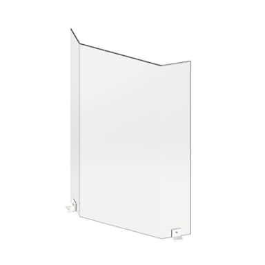 Cal-Mil 22134-24 Counter Mounted Barrier 24" x33"