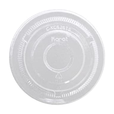 Darling Foodservice Flat Drink Lid for 12-24 Ounce Cup - 1000 / CS