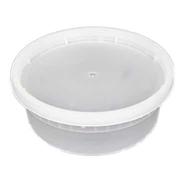 Darling Foodservice 8 Ounce Deli Container with Lid