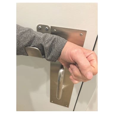 N. Wasserstrom F776230100N S/S Forearm Pull Door Handle