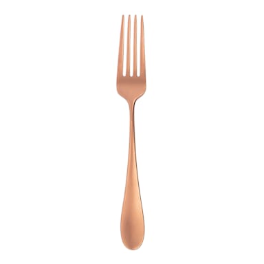 Libbey - Formerly World Tableware 939 027 Santa Cruz Copper 8-1/8" Dinner Fork - Dozen