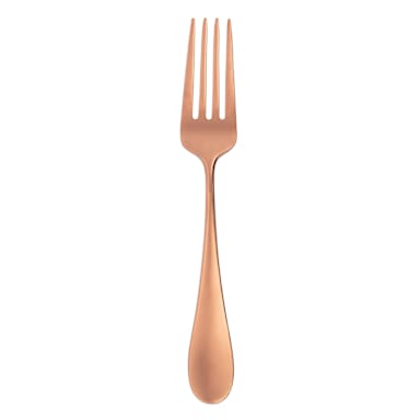 Libbey - Formerly World Tableware 939 038 Santa Cruz Copper 7-1/8" Salad Fork - Dozen