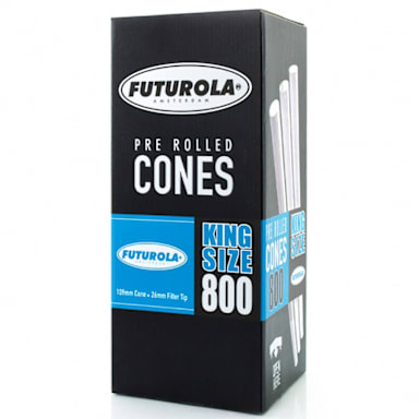 Futurola 109/26CWNOLO White 109/26 King Size Cone - 4800 / CS