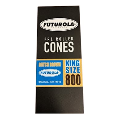 Futurola 109/26DBNOLO Dutch Brwn 109/26 King Size Cone - 4800 / CS