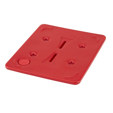 Cambro HP2632444 Fire Red Camwarmer for Half Size Gobox