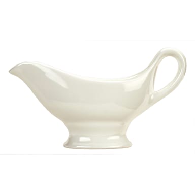 Libbey - Formerly Syracuse China 911190034 International 6 Oz White Sauce Boat