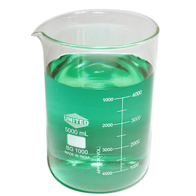 United Scientific BG1000-5 5ML Borosilicate Glass Beaker