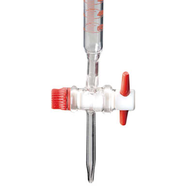 United Scientific BR2129-25 Class A 25ML Straight Stopcock Burette