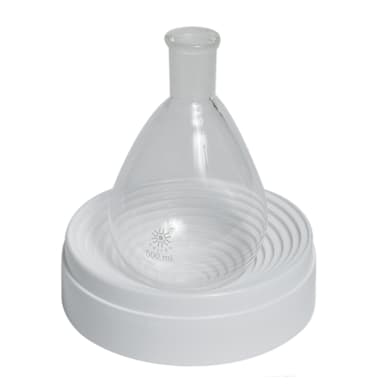United Scientific FGR2000 2000ML Pear Recovery Flask