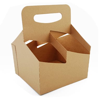 Darling Foodservice Kraft 4 Cup Drink Carrier