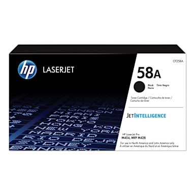 HP HEWCF258A 58A Black Laser Jet Toner Cartridge