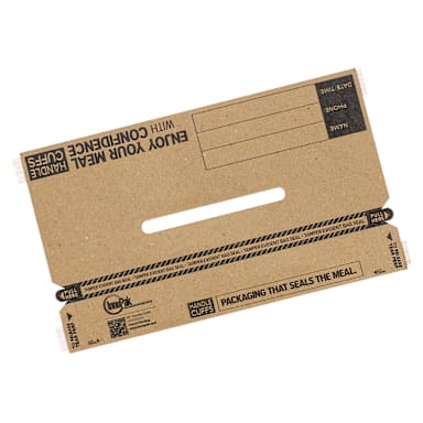 Inno-Pak 019349200 Handle Cuffs Tamper Evident 10" Bag Seal