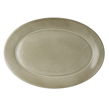 Steelite 6121RG020 Potters Pier 15.5" x 11" Oval Platter - 6 / CS